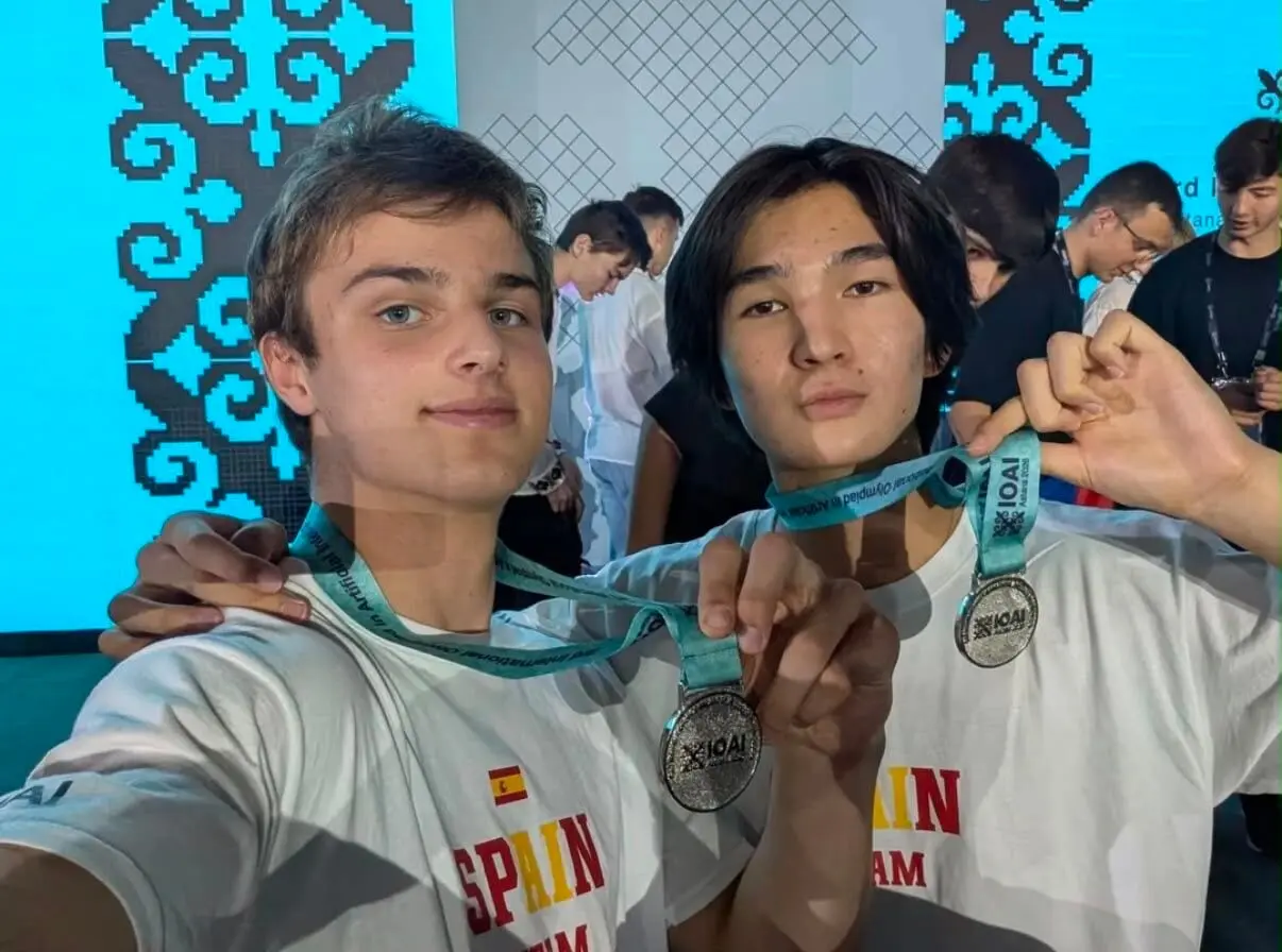 Medals won by the Spanish teams in Astana